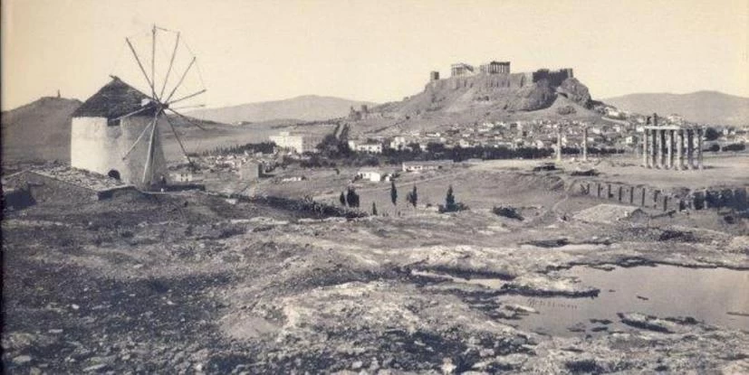 Όταν στην Αθήνα άλεθαν σιτάρι με θέα την Ακρόπολη – Δείτε τις εικόνες